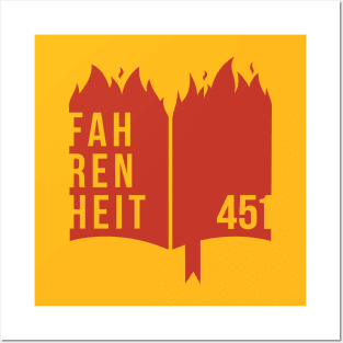 Fahrenheit 451 Posters and Art